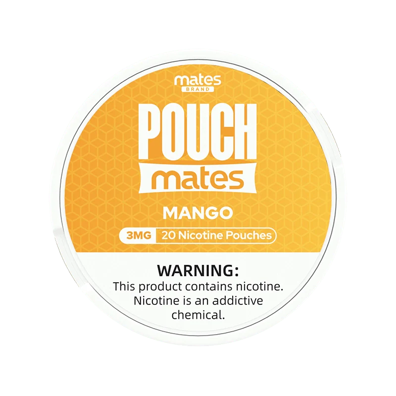 Mates Cigarette Solutions Mango / 3mg Mates Nicotine Pouches