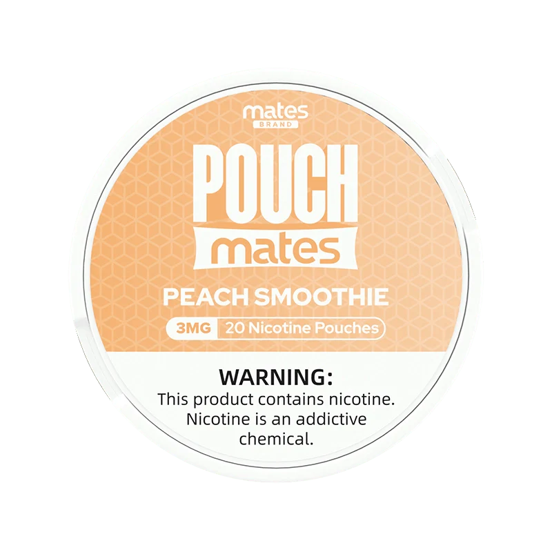 Mates Cigarette Solutions Peach Smoothie / 3mg Mates Nicotine Pouches