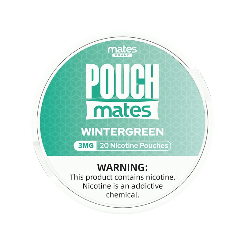 Mates Cigarette Solutions Wintergreen / 3mg Mates Nicotine Pouches