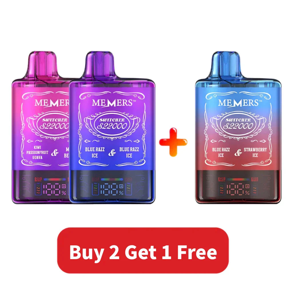 🎁 Memers Switcher S22000 Disposable Vape 22000 Puffs (100% off)