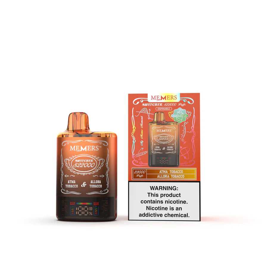 Memers Switcher S22000 Disposable Vape - Tobacco