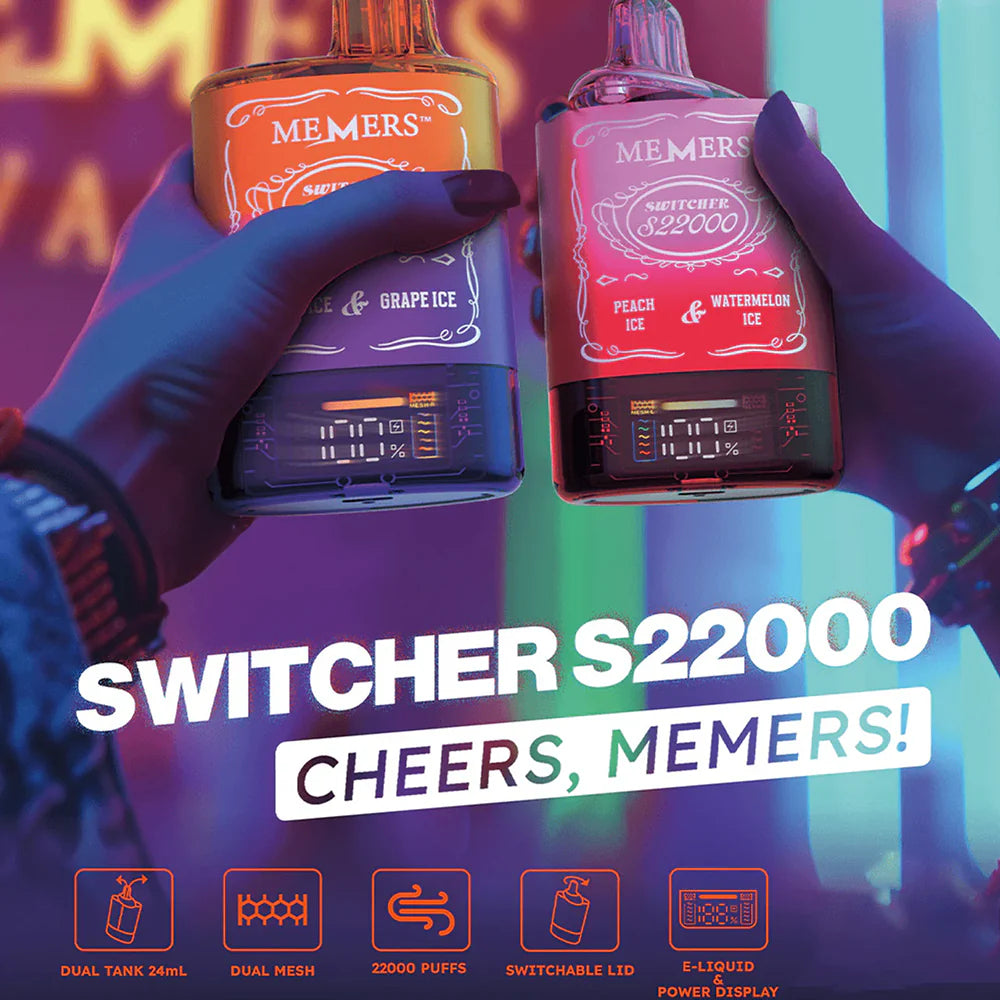 Memers Switcher S22000 Disposable Vape - Tobacco