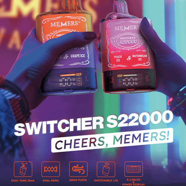 Memers Switcher S22000 Disposable Vape - Tobacco