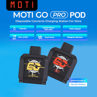 MOTI GO Pro 12000 Disposable Pod [Best Use Before Oct 24] (Sale)