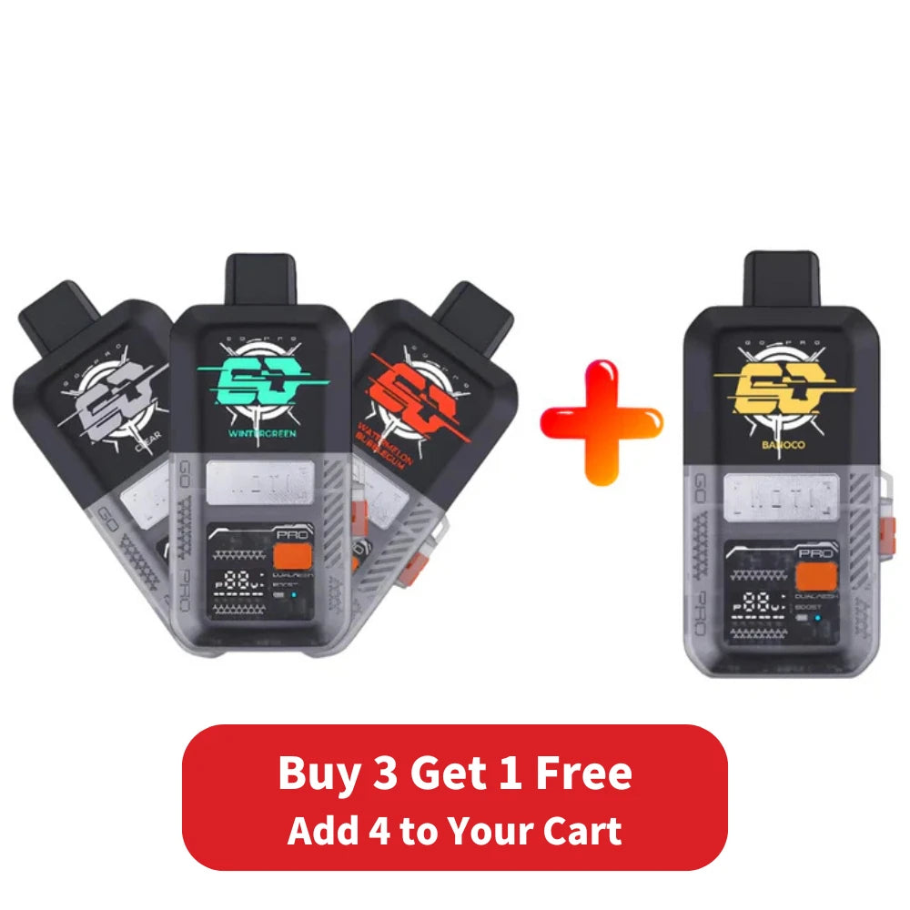 MOTI GO Pro Disposable Vape 1110mAh 12000 Puffs