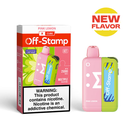 Off-Stamp X Cube 25K Disposable Kit 25000 Puffs