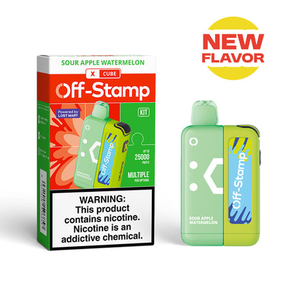 Off-Stamp X Cube 25K Disposable Kit 25000 Puffs