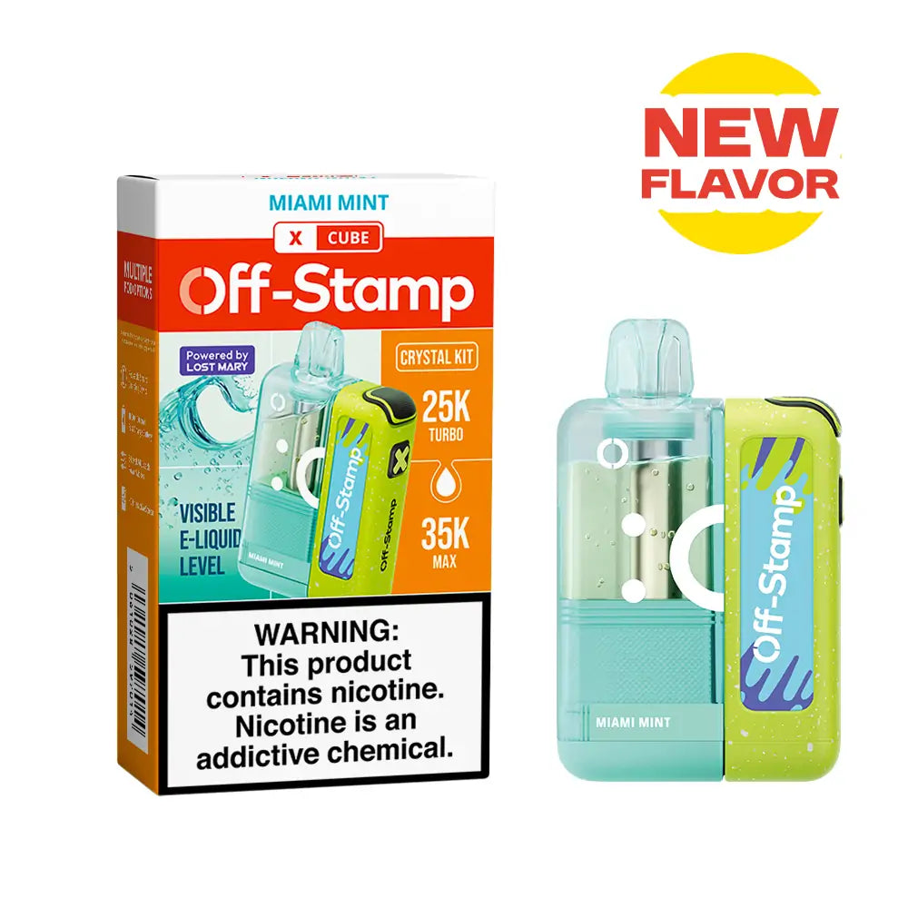 Off-Stamp X Cube Crystal Cube 35K Disposable Kit