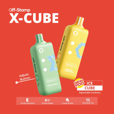 Off-Stamp X Cube Ice Cube 25000 Disposable Pod (Requires Kit For Use)