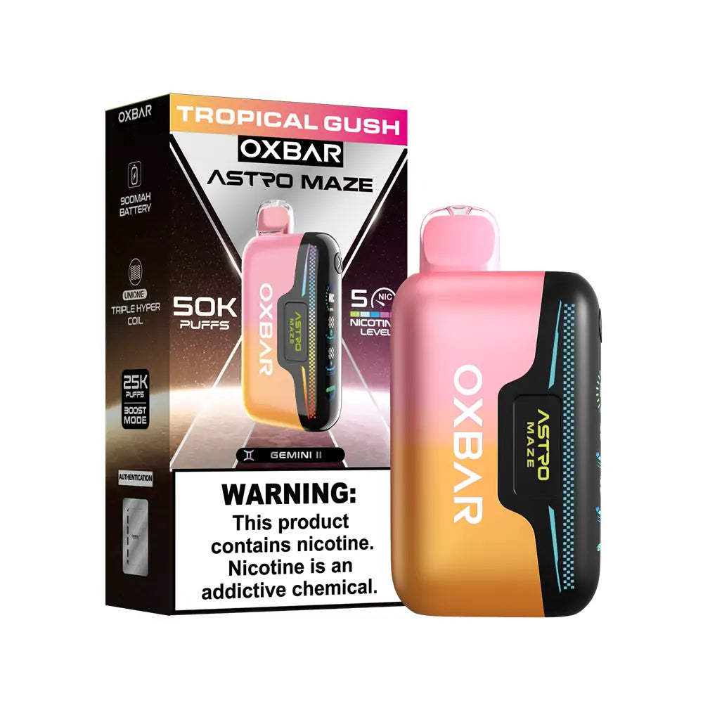 OXBAR ASTRO MAZE 50K Disposable Vape (5%, 50000 Puffs)