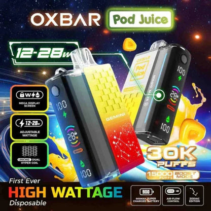 OXBAR X Pod Juice Magic Maze 2.0 30K Disposable Vape 30000 Puffs (Sale)