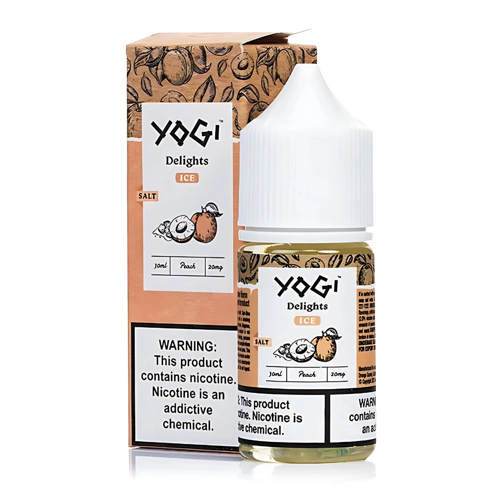 Yogi Delights Peach Ice Synthetic Nicotine Salt 30ml