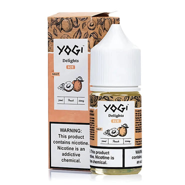 Yogi Delights Peach Ice Synthetic Nicotine Salt 30ml