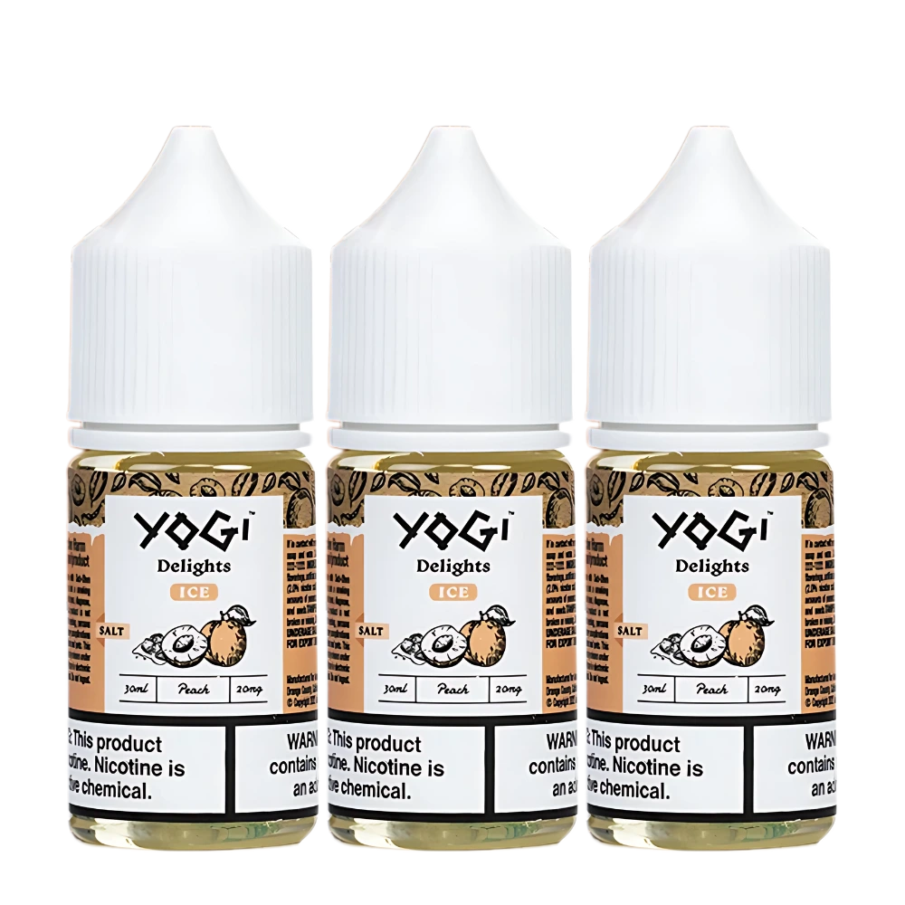 Yogi Delights Peach Ice Synthetic Nicotine Salt 30ml