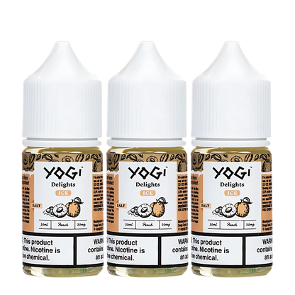 Yogi Delights Peach Ice Synthetic Nicotine Salt 30ml