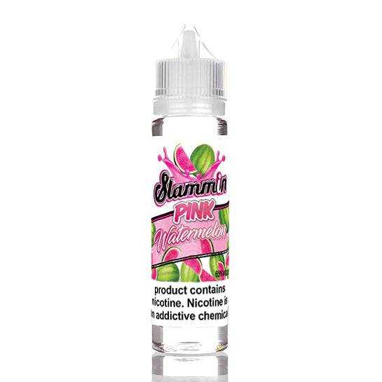 Slammin Pink Watermelon 60ml Vape Juice (Sale)