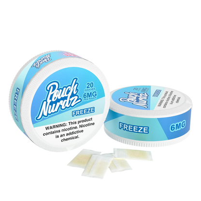 Pouch nurdz nicotine pouches freeze 6mg