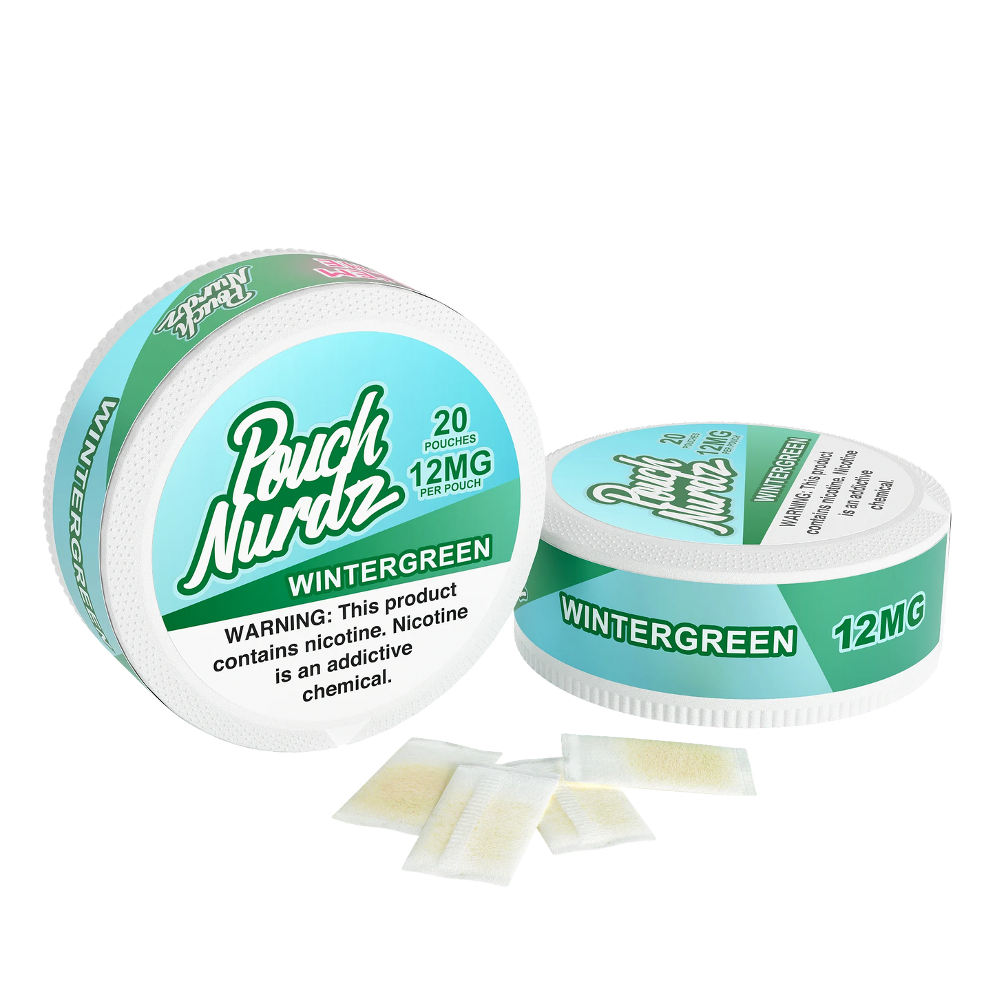 Pouch Nurdz Nicotine Pouches - Wintergreen