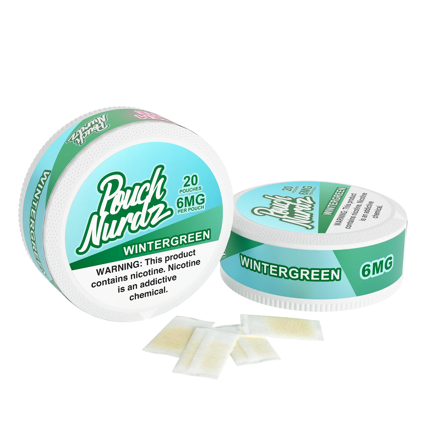 Pouch Nurdz Nicotine Pouches - Wintergreen