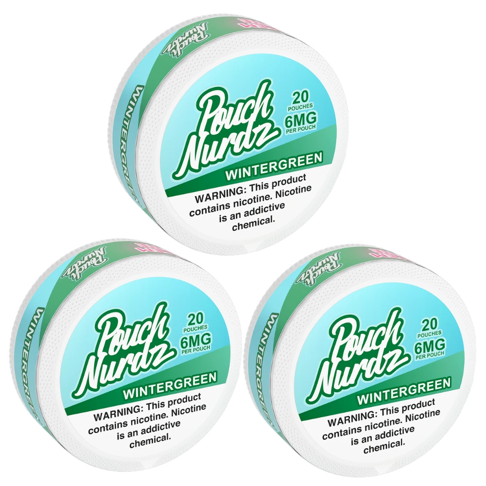Pouch Nurdz Nicotine Pouches - Wintergreen