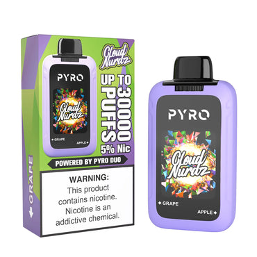 Pyro Duo x Cloud Nurdz 30K Disposable Vape