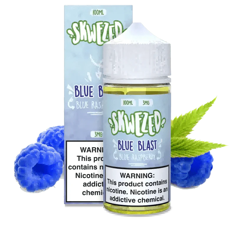 Skwezed Juice Skwezed Blue Raspberry ICED 100ml Vape Juice