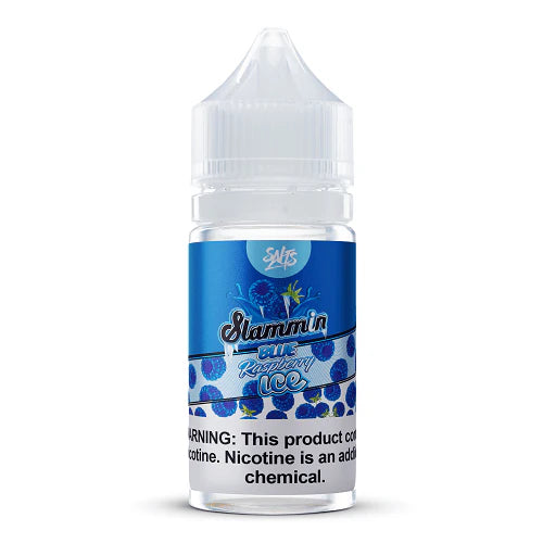 Slammin Blue Raspberry Ice Juice 30ml