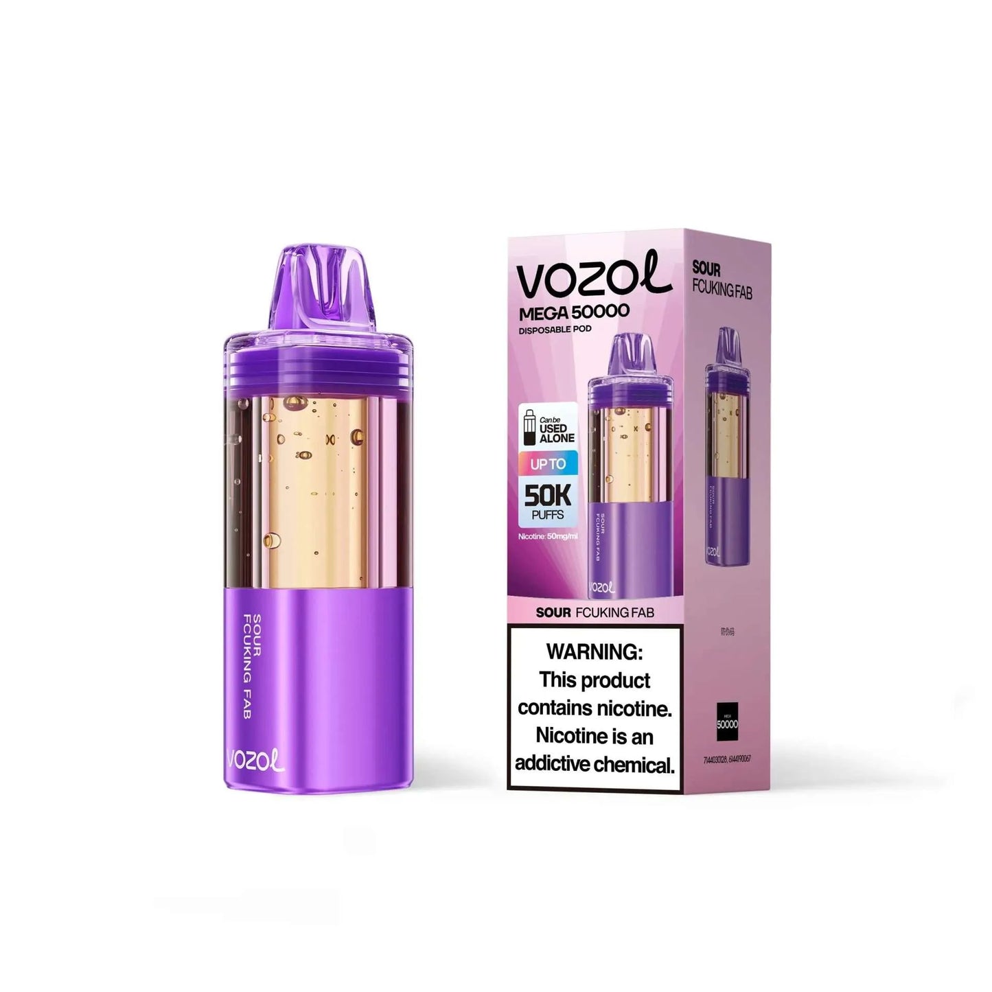 Vozol Mega 50K Disposable Pod