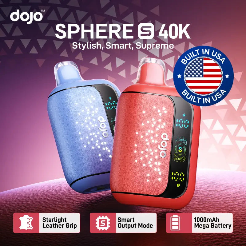DOJO Sphere S 40K Disposable Vape (5%, 40000 Puffs) (Made in USA)