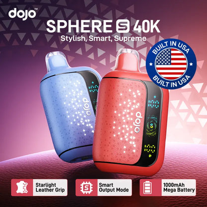 DOJO Sphere S 40K Disposable Vape (5%, 40000 Puffs) (Made in USA)