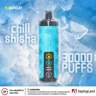 VAPGO Bar Chill Shisha 30K Disposable Vape