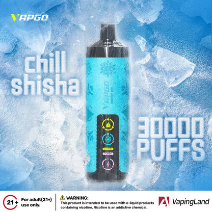 VAPGO Bar Chill Shisha 30K Disposable Vape