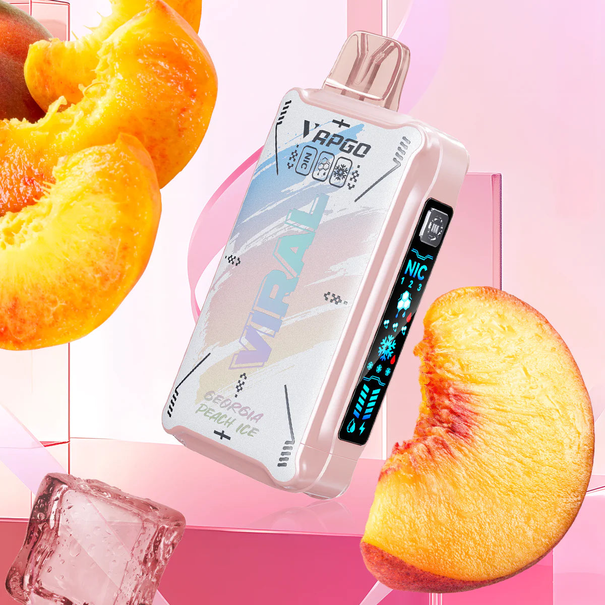 Vapgo VIRAL 50K SWEET-ICE-NIC Control Disposable Vape (5%, 50000 Puffs)