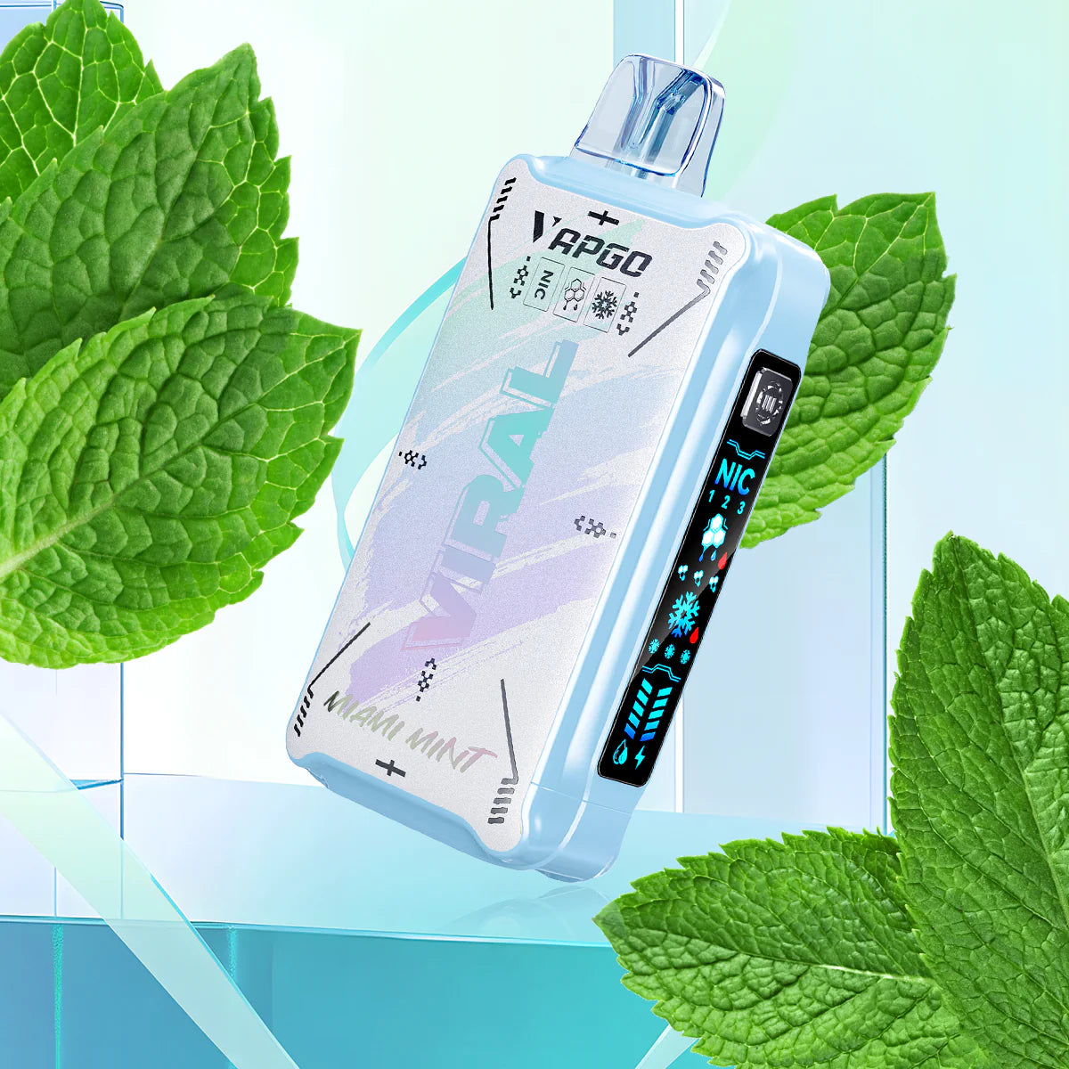 Vapgo VIRAL 50K SWEET-ICE-NIC Control Disposable Vape (5%, 50000 Puffs)