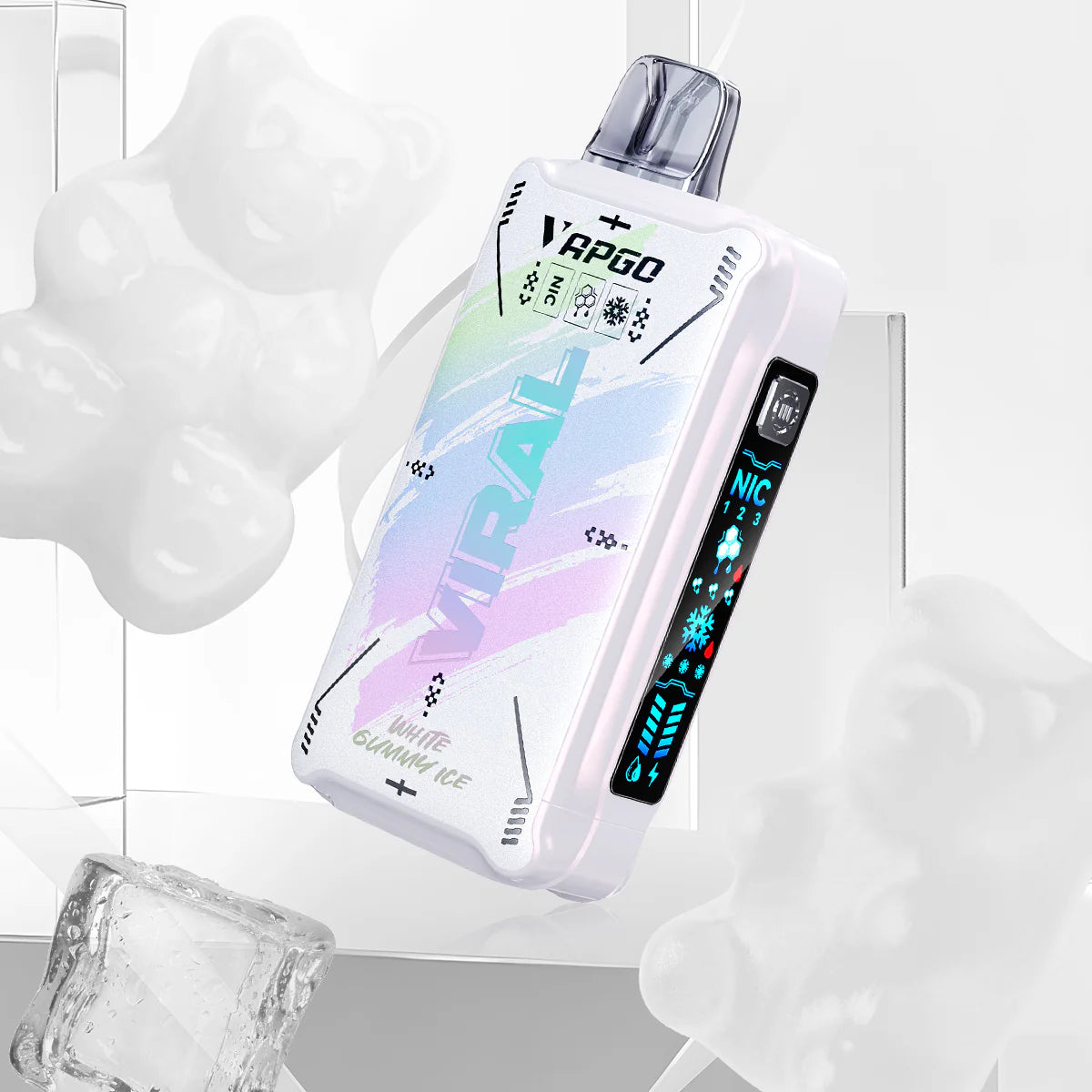 Vapgo VIRAL 50K SWEET-ICE-NIC Control Disposable Vape (5%, 50000 Puffs)