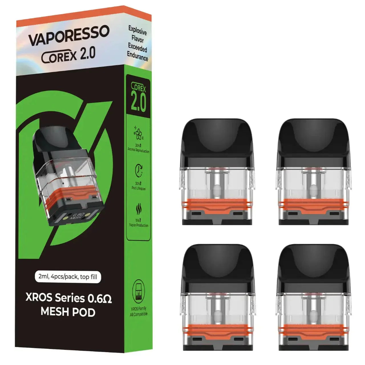 🎁 Vaporesso XROS Series Replacement Pods 2ml (Pack Of 4) (100% off)