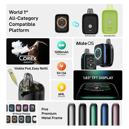 Vaporesso X Dojo iMate OS Pod Kit