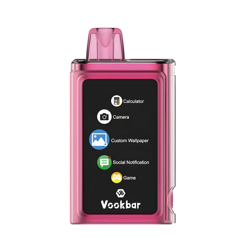 Vookbar cyber pro disposable vape 30000 puffs white strawberry ice