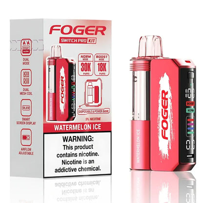 Foger Switch Pro 30K Disposable Vape 30000 Puffs