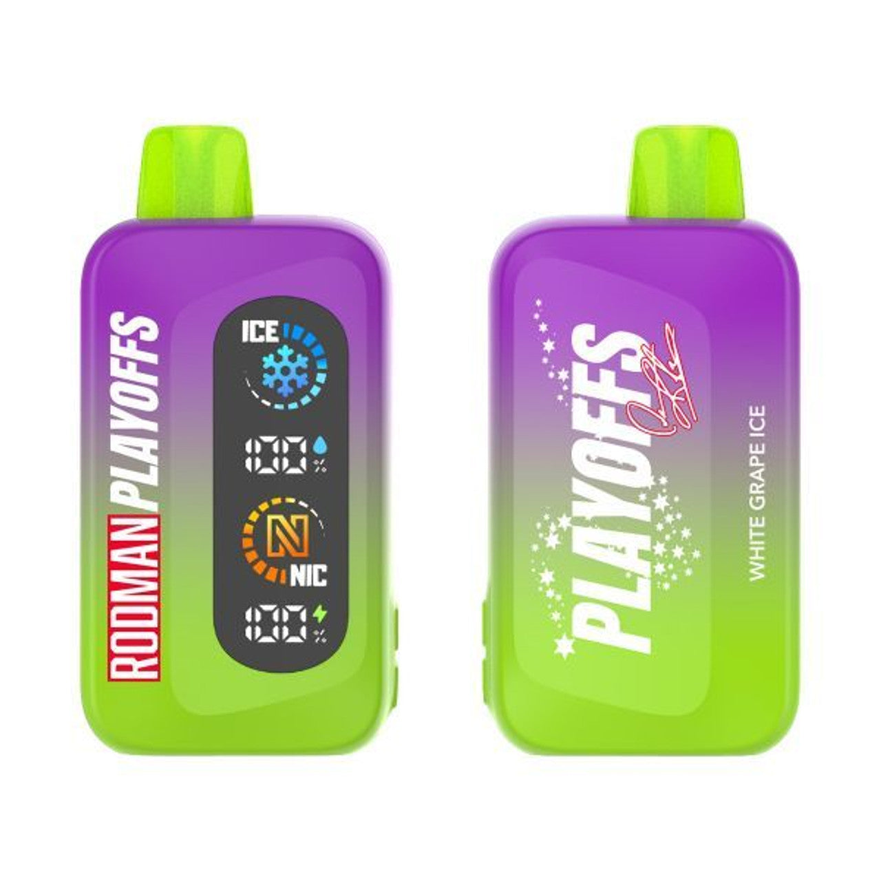 Rodman Playoffs 50K White Grape Ice Disposable