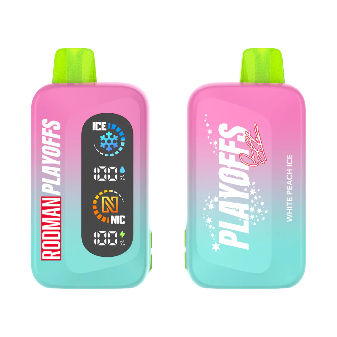 Rodman Playoffs 50K White Peach Ice Disposable