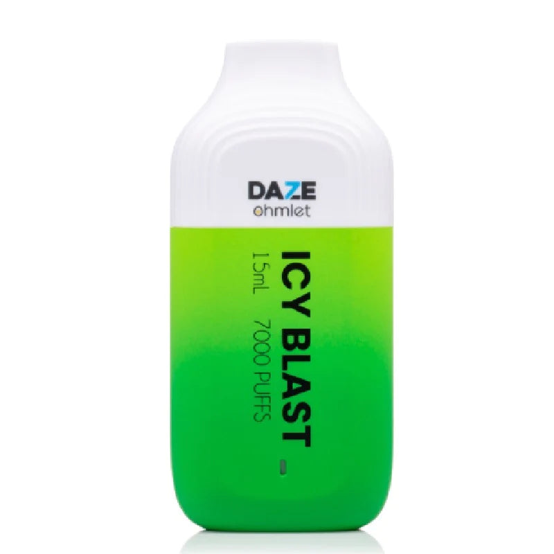 Icy Blast 7 DAZE Ohmlet Single-use Vape 7000 Puffs