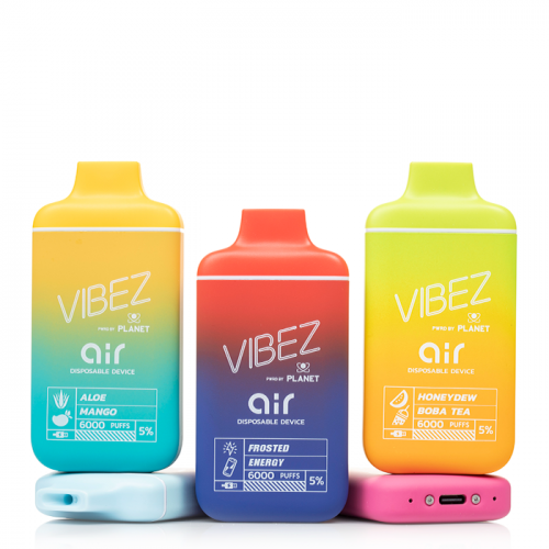 Vibez Air Rechargeable Single-use Vape 6000 Puffs