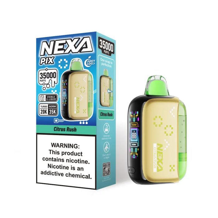 VOOPOO NEXA PIX 35K Disposable Vape 16mL - Image 6
