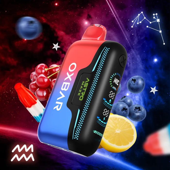 OXBAR ASTRO MAZE 50K Disposable Vape (5%, 50000 Puffs) - Image 14