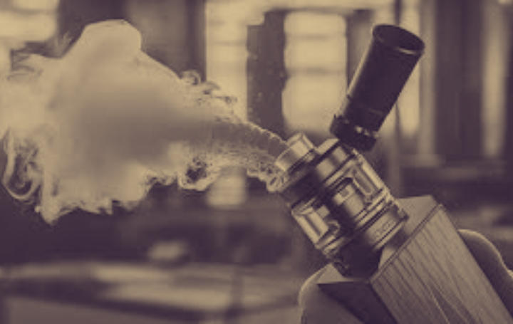 vape popping spitting and crackling