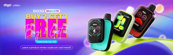 vaporesso dojo imate x 20k disposable vape buy 2 get 1 free