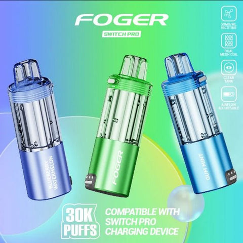 foger switch disposable pod
