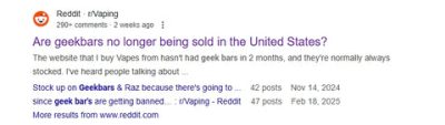 Are Geek Bars Banned? The Reason Behind the Geek Bars Shortage – Vaping