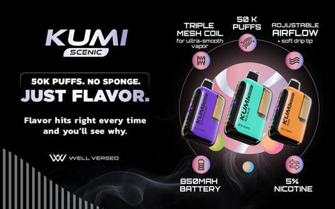 kumi 6 scenic 50k vape